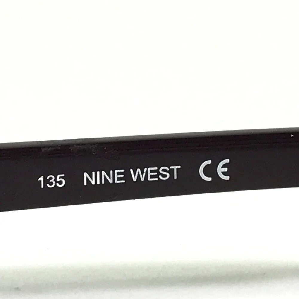 Nine West Eyeglasses Frames 403 RU6 Purple Rectangular Half Rim 52-17-135
